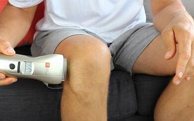 Osteose -Physiotherapie des Kniegelenks