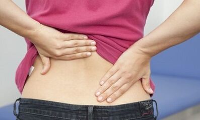 Ursachen für Lumbalsäulenosteochondrose